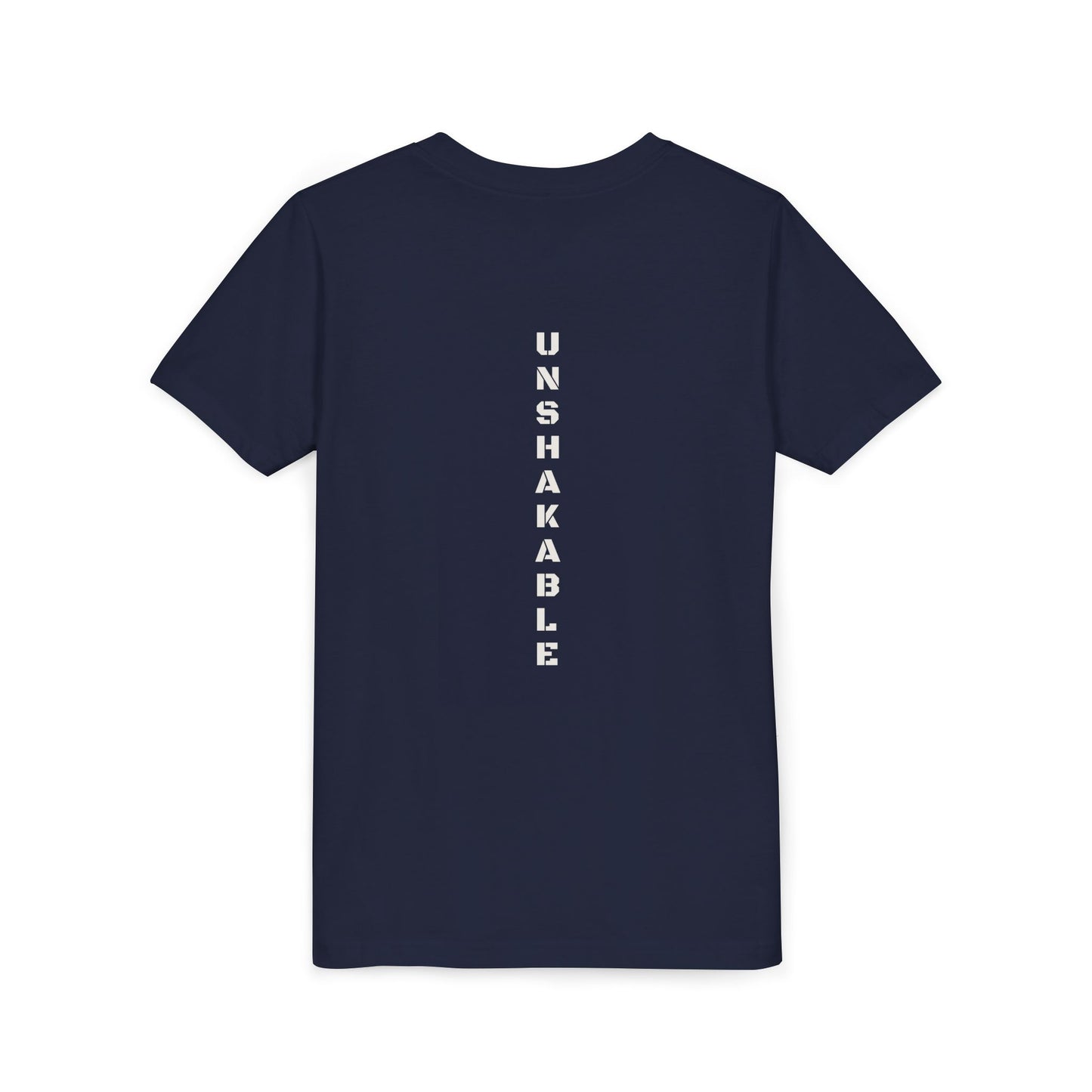 Little Grit "UNSHAKABLE" Spine Design T-Shirt – | Youth Graphic Tee | Real Grit Company