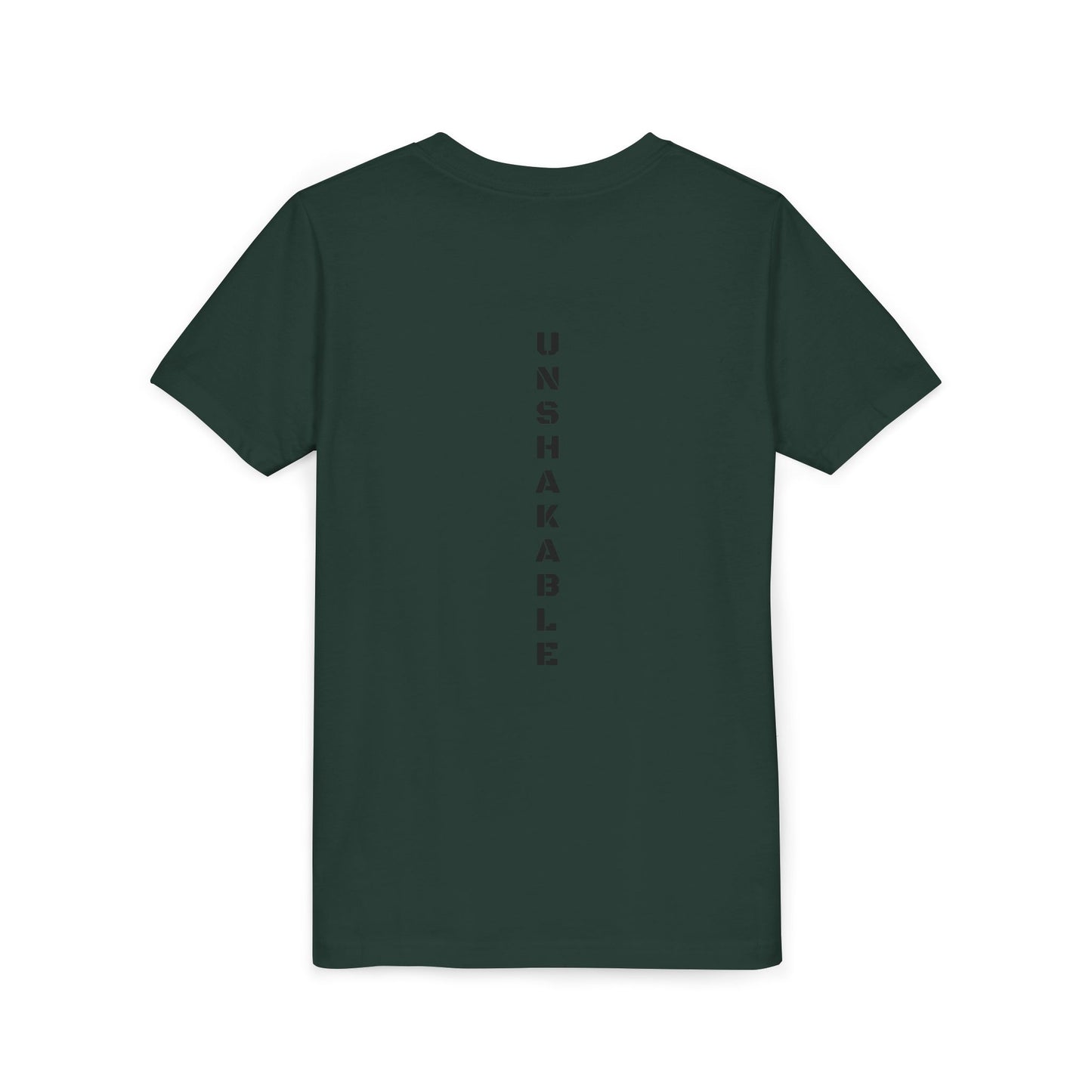 Little Grit "UNSHAKABLE" Spine Design T-Shirt –  | Youth Graphic Tee | Real Grit Company