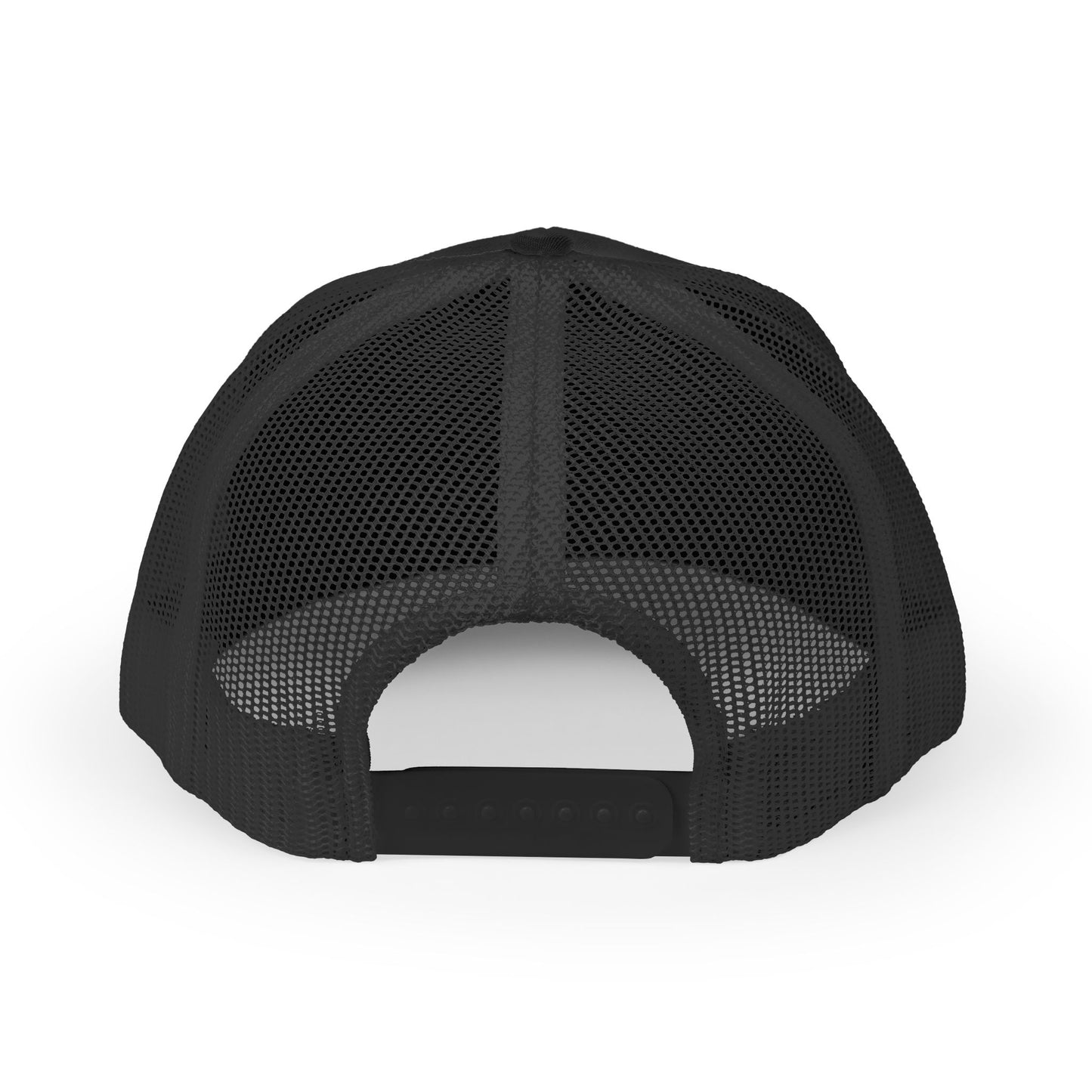 Real Grit Trucker Hat | American Flag Patch | Built. Not Born. | Mesh Snapback Cap