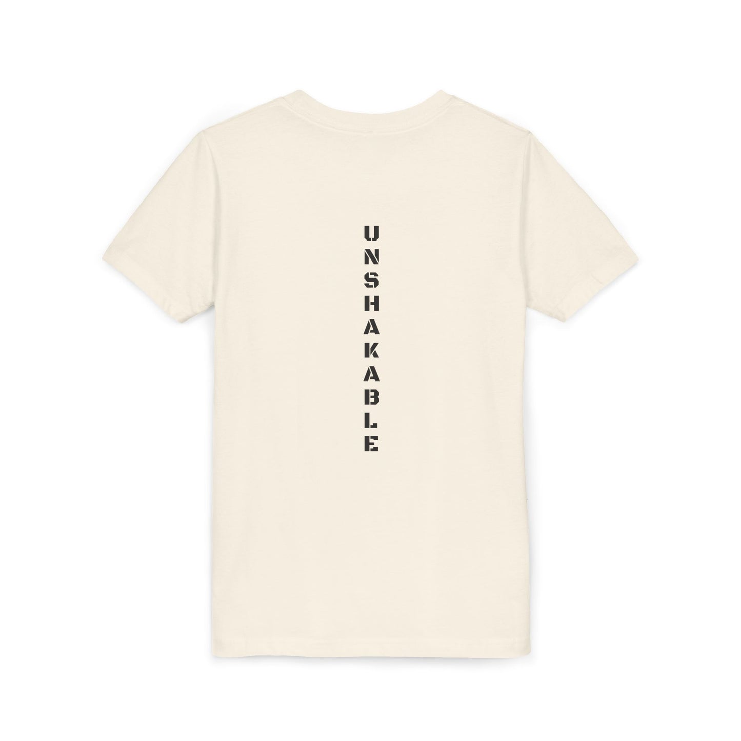 Little Grit "UNSHAKABLE" Spine Design T-Shirt –  | Youth Graphic Tee | Real Grit Company